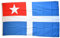 Flaggenfritze® Flagge/Fahne Griechenland Kreta - 90 x 150 cm, 115 gr/m²