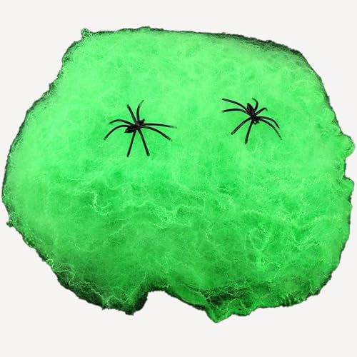 Generise XL Halloween ragnatela ragnatela ragnatela ragnatela scena decorazione sangue - 3 colori disponibili (verde)