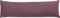 Erwin Müller Seitenschläferkissenbezug Single-Jersey Murnau - aubergine Größe 40x140 - bügelfrei, strapazierstark, elastisch, mit Reißverschluss