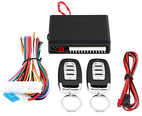 Keyless Entry Car Kit Car Keyless Entry System Vehicle Security Door Lock Central Locking Remote Control Kit for Universal Vehicle Car Door Lock Vehicle Keyless Entry System with Control Box