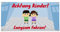 Vispronet PVC-Banner ✓ Achtung Kinder ✓ versch. Größen ✓ mit Metallösen ✓ inkl. Spanngummis (100x200 cm, Achtung Kinder)