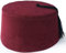 BAYKUL Dr. Who Türkischer Shriner Fez Hut Filz Arabisch Marokkanisch Aladdin Abu Kostüm Quaste (Durchmesser: 6,2 Zoll (16 cm))
