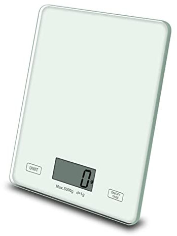 High Precision Kitchen Scale Waterproof Food Scale Home Small Digital Electronic Scale with LCD Display Accuracy up to 1 g, Suitable for Cooking, Weight Loss People
