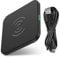 QI Wireless Schnell Ladegerät kompatibel mit Samsung Galaxy S25 S24 S23 Plus Ultra FE Kabellos Induktives Laden