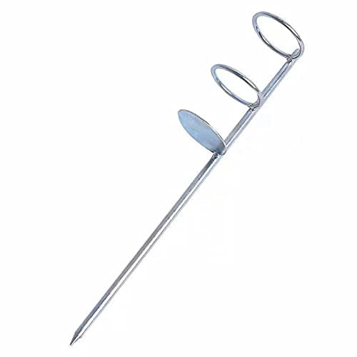 Worparsen Soporte para caña de pescar resistente al desgaste, soporte antideslizante para caña de pescar, 40 cm