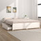 GuyAna Bett mit Schubladen Weiß 160x200 cm Bett Mit Stauraum Bett Mit Schubladen Stauraumbett Tagesbett Bett Mit Bettkasten