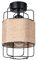 SOLLUX GIZUR Deckenleuchte - Leuchte mit 1 E27 Lichtquellen - Glühbirnen nicht inbegriffen - Schlafzimmer Wohnzimmerlampe - Modernes Design Minimalistische Lampe - 15x15x25cm