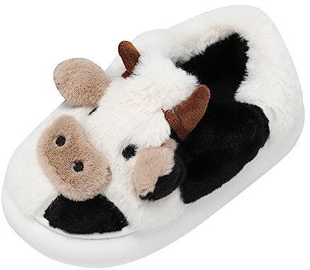 riou Zapatillas De Estar Por Casa Niña Invierno 2023 Felpa Y Suela Dura Pantuflas Térmicos Antideslizantes Espuma De Memoria Slippers Con Forro Zapatillas De Casa En Casa Calzado Ocio