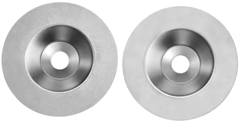 CLISPEED 2 Pz Lama Abrasiva Ruota Per Affilare Strumento Per Affilare i Diamanti Affilatrice Per Smerigliatrice Angolare Pietra Per Affilare Temperamatite Mola Coltello Da Cucina Diamante