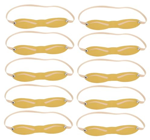 FOMIYES 20 Piezas práctica de cejas piel práctica de microblading piel diadema de práctica de piel falsa cejas maquillaje skin tint herramienta de práctica diadema de cejas artificial