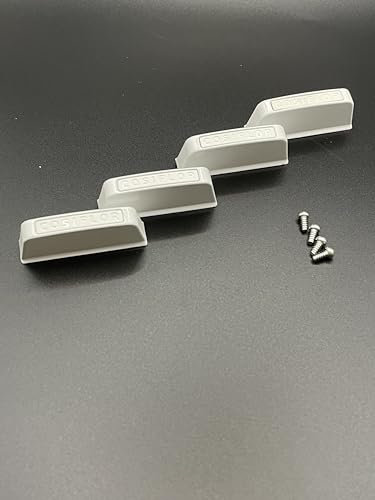 4 x Cosiflor Designer Bediengriff in weiß inkl. Schrauben ab 2009-2021 / Griff aus Metall
