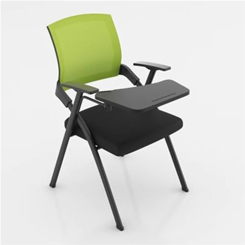 Trainingsstuhl, faltbar, Konferenzraumstuhl, breiter Sitz, Schreibtischstuhl für Bürotische – Akzentstuhl, zusammenklappbar, ergonomischer Bürostuhl