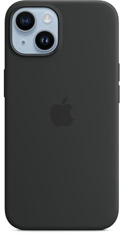 Apple iPhone 14 Silikon Case mit MagSafe - Mitternacht 