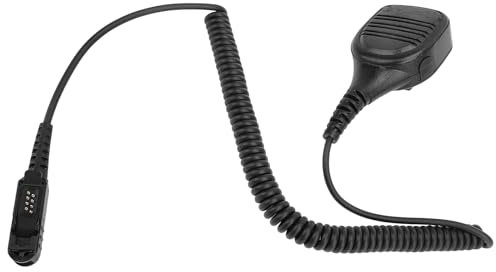 High Performance Omnidirectional Microphone, Push To Talk Remote Speaker Mic, PU Cable with 3.5mm Jack, Easy Clipping for XPR3000 Series, Ideal for Hands