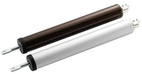 LZZYFPX Moustiquaire pneumatique Robuste et Ferme-Porte Automatique, Fermeture en Douceur à 90 degrés dans Le Tampon d'arrêt de positionnement(Coffee)