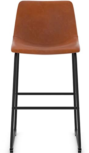 Moderner Barhocker mit 73 cm Sitzhöhe, stilvoller höhenverstellbarer Hocker für Kücheninsel oder Bartheke