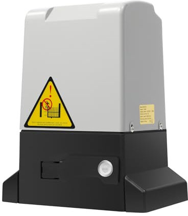 Operador de Puerta Corredera Eléctrico de 550W, Control Remoto, Con Protector de Temperatura, 12 m/Min