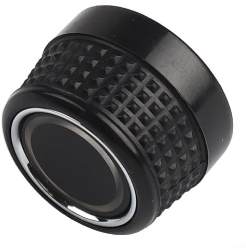 Homefurnishmall Radio Volume Control Knob, Car Volume Stereo Tuner Control Dial Tuner 6C0919603 Replacement Radio Knob Button for Golf 6 for Skoda(Right)