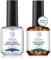 AmySam Nail Dehydrator & Acid-Free Primer Set (15ml x 2) – Acid Free Natural Nail Prep Dehydrate, Air Dry Superior Bonding Primer for Acrylic Powder Supplies Set