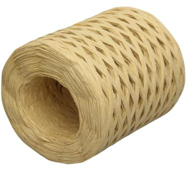 Laikoutd Stringa Spago Naturale da Spago da 2 Metri per Pacchetto Bouquet Stringa Stringa Spago per Abbellimento Artigianale Corda Avvolgimento