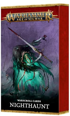 Games Workshop - Warhammer - Age of Sigmar - Warscroll Cards: Nighthaunt (10th Edition 2025)