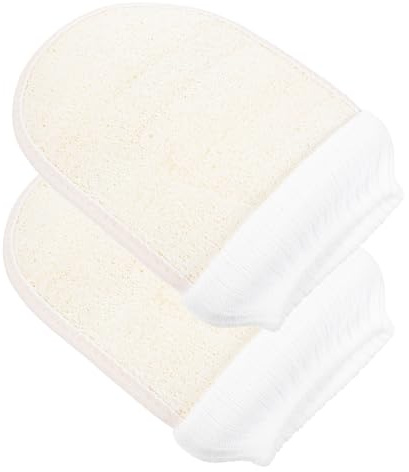 Luffa Peeling Handschuhe für Bad und Körperpflege
