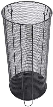 Runder Regenschirmständer, 19,7x47cm, Eisen, Stabil & Mit Mesh-Design, Freistehender Regenschirmhalter, Mit Großem Fassungsvermögen, Für Flur Zuhause Büro Hotel (Style 1 (130x52cm / 51.2x20.5in))