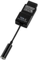 ZOOM TCA-1 Timecode-Adapter, Präzisions Timecode Generator | Zur Synchronisation von Audio und Video, kompatibel mit ZOOM Recordern, Schwarz