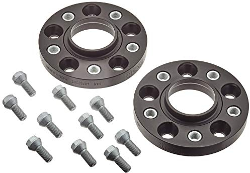H&R DRA-System Spürverbreiterungsatz 40mm pro Achse - Lochkreis 5x120 - Mittenzentrierung 72,5mm - System M12x1,5 - kompatibel mit BMW - Schwarz