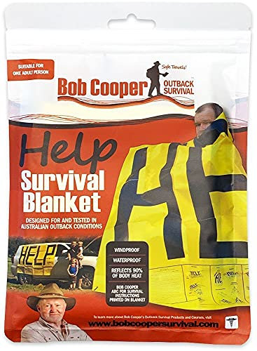Blanket Decke Bob Cooper Help Survival