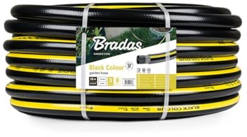 Bradas Garden Hose Black Colour 1 - 25m