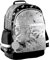 Ragusa-Trade Pferde Fan Rucksack Kinderrucksack für Jungen und Mädchen (24KE) mit Hauptfach und Getränkenetz, 41 x 28 x 18 cm, schwarz/grau