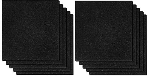Dadabig 10PCS Filtres De Rechange Pour Chat De Filtre À Filtre À Charbon Pour Litière, Filtres À Odeur De Carbone De Filtres À Charbon Actif Pour Bac À Litière Pour Chats À Couvercle Et Bac Pour Chats