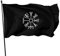FTflag Outdoor-Flagge 90 x 150 cm, Wikinger-Symbol, nordischer Kompass, Snapback, dekorative Flagge für Hinterhof, Zuhause, Party