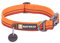 RUFFWEAR Flat Out Collar, Klassisches Hundehalsband für Mittelgroße Hunderassen, Einstellbare Passform, Größe M (36-51 cm), Autumn Horizon