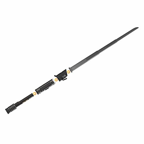 Star Wars Lightsaber Forge - Darksaber - Juguete Sable de luz Negro electrónico Extensible - Juguete para Juego de rol Personalizable