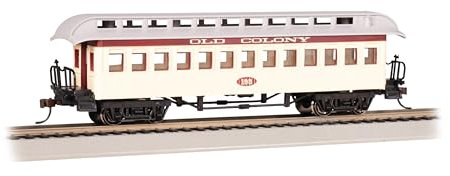 Spur H0 - Personenwagen Old-Time Wood Coach Old Colony Railroad