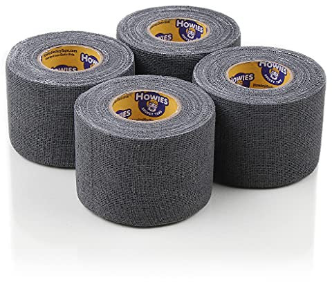 Howies Hockey-Tape – Pro und Stretch Grip Hockey-Tape (4 Stück) Coband Coband Cohesive Wrap… (Gray Pro)