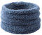 Pesaat Winter Schal Kinder Erwachsene Rundschal Mädchen Jungen Loop Schal aus Dicke Fleece Warmer Schlauchschal Flauschig Schal Damen Herren (Blau)