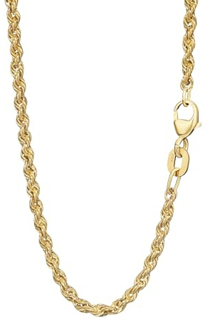 NKlaus Zopfkette 42–50cm aus 585er Gelbgold, hohl, 2,0mm breit | Die hohle Zopfkette aus 585er Gelbgold ist 42–50cm lang und 2,0mm breit