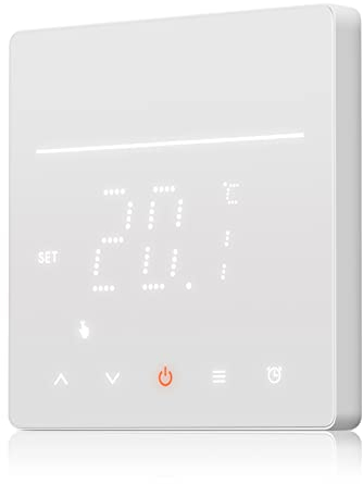 Digitale Heizthermostat, Briidea Digitale Thermostat with Touchscreen, Anwendbar Für Kabelsysteme in Mehreren Bereichen