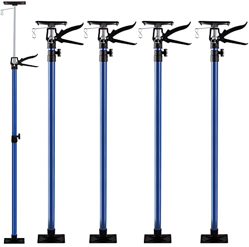 DEUBA® Deckenstütze 4er Set stufenlos höhenverstellbar Montagestütze 115-290cm bis 30kg Deckenspanner Zargenspanner