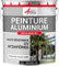Peinture aluminium pour fenêtre, veranda et portail - 0.5 L Noir Brillant - RAL 9005 - ARCANE INDUSTRIES
