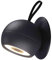 Lampe für unterwegs, 2-in-1, Aluminium, Gummigriff, Magnetfuß, LED, Warmweiß, H14,5 cm