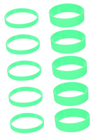 Tofficu 30 Pcs Dye Sublimation Silicone Tape Heat Tape Dispenser Sublimation Cup Silicone Protector Anti- Static Tape Mini Rubber Bands Heat Tapes Welding Tapes Heating Silica Gel Ribbon