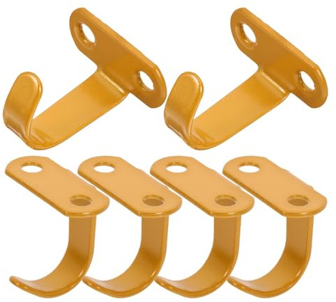 Alipis 6stücke Schraubhaken Für Decke Aufhängungen Für Pflanzen Taschen Und Einfache Für Und Außenbereich Stilvolles Design Gold