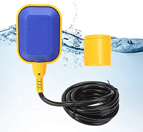 Interruptor de Flotador FQ2 Sensor de Nivel de Agua Cable Automático Bomba de Control de Nivel de Agua Cable de Cobre de Alta Pureza de 2 Metros, Tamaño Pequeño, Fácil de (#2)