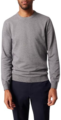 Pierre Cardin Herren Pullover Rundhals Strick RH | Männer Basic Strickpulli | Mordern Fit