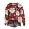 Damen Pullover Mit Weihnachtsdruck, Sweatshirt Ugly Christmas, Langärmeliges Oberteile Mit Rundhalsausschnitt, Weihnachtspullover Elegant Schick, Sweater Hässlicher Neuheit, Winterpullover Casual Mode
