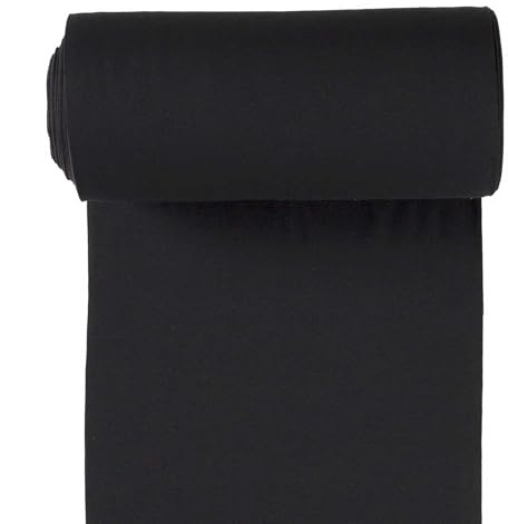 Bio Bündchenstoff Schlauchware 35(70) cm breit Meterware ab 25cm Jersey Oeko-Tex